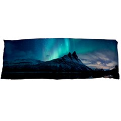 Aurora Borealis Mountain Reflection Body Pillow Case Dakimakura (two Sides) by Grandong