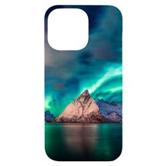 Amazing Aurora Borealis Colors Iphone 14 Pro Max Black Uv Print Case by Grandong