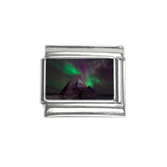 Aurora Northern Lights Phenomenon Atmosphere Sky Italian Charm (9mm)