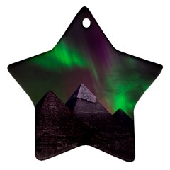 Aurora Northern Lights Celestial Magical Astronomy Ornament (Star)