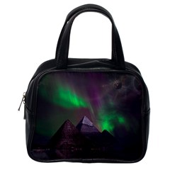 Aurora Northern Lights Celestial Magical Astronomy Classic Handbag (one Side) by Grandong