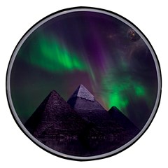 Aurora Northern Lights Celestial Magical Astronomy Wireless Fast Charger(black) by Grandong