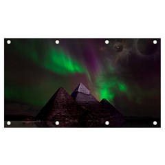 Aurora Northern Lights Celestial Magical Astronomy Banner And Sign 7  X 4 