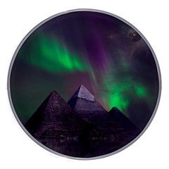 Fantasy Pyramid Mystic Space Aurora Wireless Fast Charger(white) by Grandong