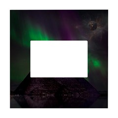 Fantasy Pyramid Mystic Space Aurora White Box Photo Frame 4  X 6  by Grandong