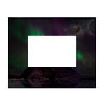 Fantasy Pyramid Mystic Space Aurora White Tabletop Photo Frame 4 x6  Front