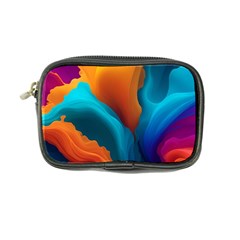 Colorful Fluid Art Abstract Modern Coin Purse