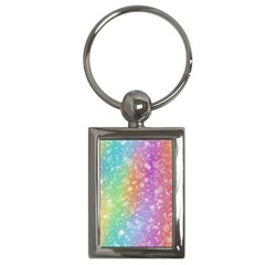 Rainbow Colors Spectrum Background Key Chain (rectangle) by Ravend