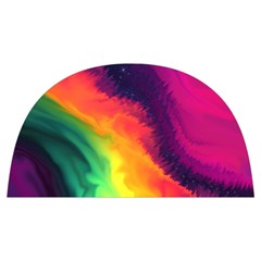 Rainbow Colorful Abstract Galaxy Anti Scalding Pot Cap by Ravend