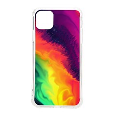 Rainbow Colorful Abstract Galaxy Iphone 11 Pro Max 6 5 Inch Tpu Uv Print Case by Ravend