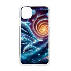 Dolphins Fantasy Iphone 11 Tpu Uv Print Case by Ravend