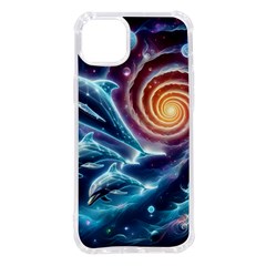 Dolphins Fantasy Iphone 14 Plus Tpu Uv Print Case by Ravend