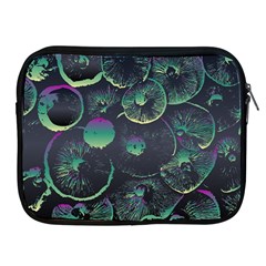 Psychedelic Mushrooms Background Apple Ipad 2/3/4 Zipper Cases