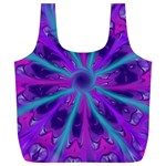 Wallpaper Tie Dye Pattern Full Print Recycle Bag (XL) Front