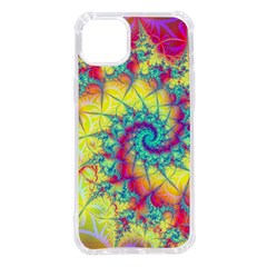 Fractal Spiral Abstract Background Iphone 14 Plus Tpu Uv Print Case by Ravend