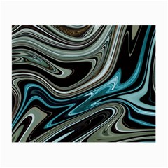 Abstract Waves Background Wallpaper Small Glasses Cloth