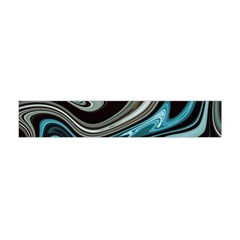 Abstract Waves Background Wallpaper Premium Plush Fleece Scarf (mini)