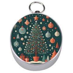 Tree Christmas Silver Compasses by Vaneshop