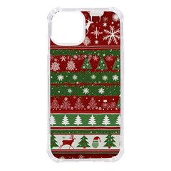 Christmas Decoration Winter Xmas Pattern Iphone 14 Tpu Uv Print Case