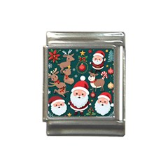 Christmas Santa Claus Italian Charm (13mm)