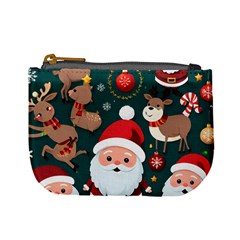 Christmas Santa Claus Mini Coin Purse