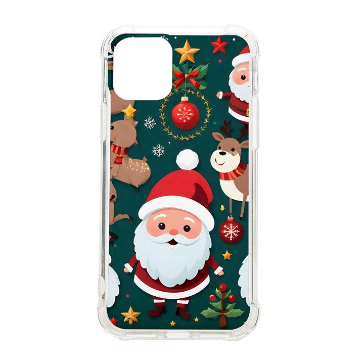 Christmas Santa Claus iPhone 11 Pro 5.8 Inch TPU UV Print Case