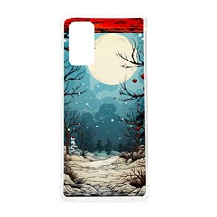 Christmas Frame Border Samsung Galaxy Note 20 Tpu Uv Case by Vaneshop