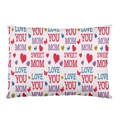 Love Mom Happy Mothers Day I Love Mom Graphic Pillow Case by Vaneshop