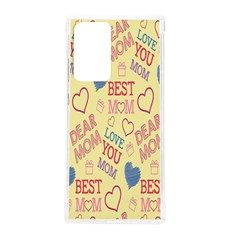 Love Mom Happy Mothers Day I Love Mom Graphic Pattern Samsung Galaxy Note 20 Ultra Tpu Uv Case by Vaneshop