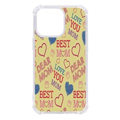 Love Mom Happy Mothers Day I Love Mom Graphic Pattern Iphone 13 Pro Tpu Uv Print Case by Vaneshop