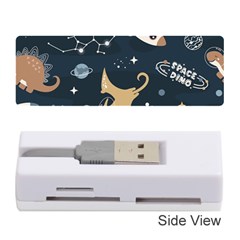 Space Theme Art Pattern Design Wallpaper Memory Card Reader (stick) by Vaneshop