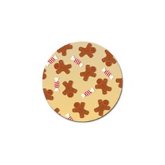 Gingerbread Christmas Time Golf Ball Marker (4 pack)