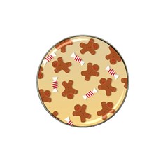 Gingerbread Christmas Time Hat Clip Ball Marker (10 pack)