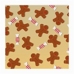 Gingerbread Christmas Time Medium Glasses Cloth