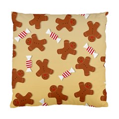 Gingerbread Christmas Time Standard Cushion Case (One Side)