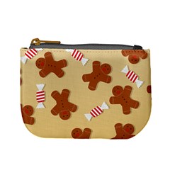 Gingerbread Christmas Time Mini Coin Purse