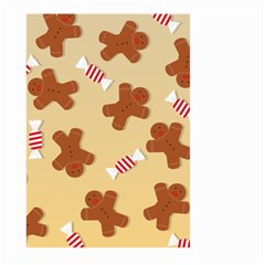 Gingerbread Christmas Time Large Garden Flag (Two Sides)