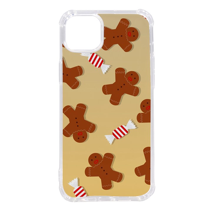 Gingerbread Christmas Time iPhone 14 Plus TPU UV Print Case
