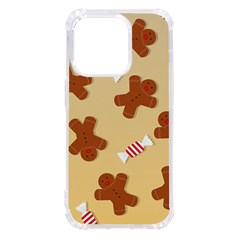 Gingerbread Christmas Time iPhone 14 Pro TPU UV Print Case