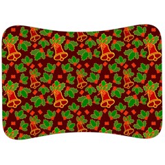 Christmas Wrapping Paper Velour Seat Head Rest Cushion