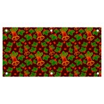 Christmas Wrapping Paper Banner and Sign 6  x 3  Front