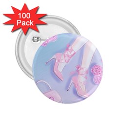 Romantic 11-14 Inch 2 25  Buttons (100 Pack)  by SychEva