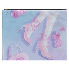 Romantic 11-14 Inch Cosmetic Bag (xxxl) by SychEva