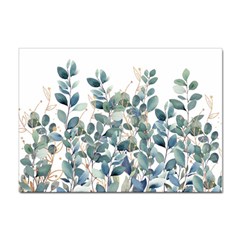 Green And Gold Eucalyptus Leaf Sticker A4 (100 Pack) by Jack14