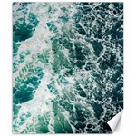 Blue Ocean Waves Canvas 8  x 10  8.15 x9.66  Canvas - 1
