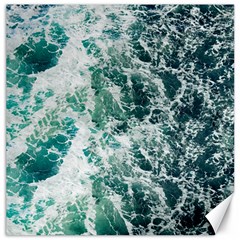 Blue Ocean Waves Canvas 20  X 20  by Jack14