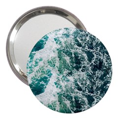 Blue Ocean Waves 3  Handbag Mirrors by Jack14