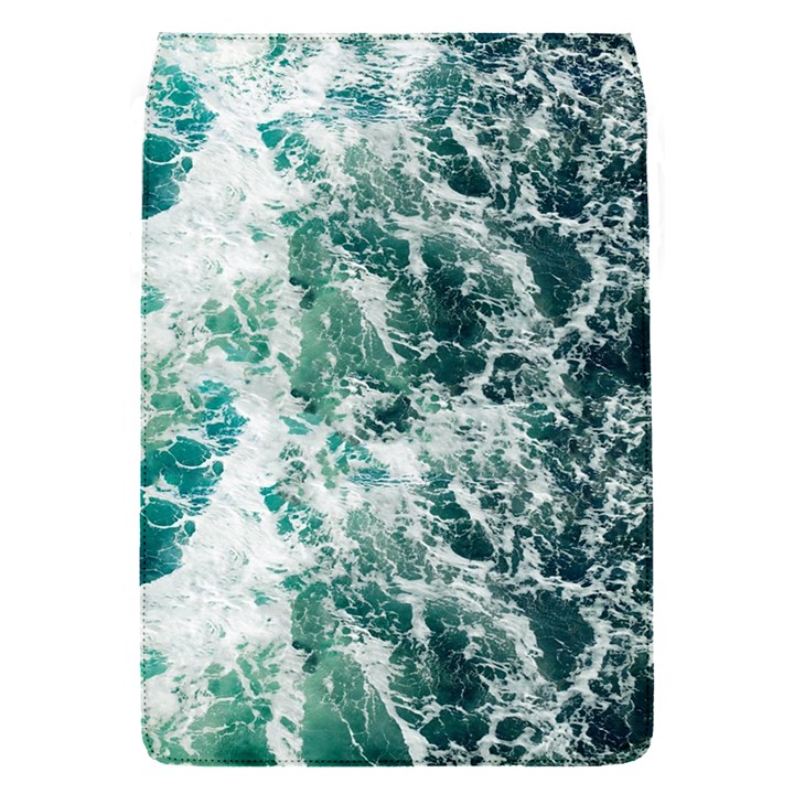 Blue Ocean Waves Removable Flap Cover (S)