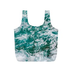 Blue Ocean Waves 2 Full Print Recycle Bag (s) by Jack14