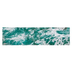 Blue Ocean Waves 2 Oblong Satin Scarf (16  X 60 ) by Jack14